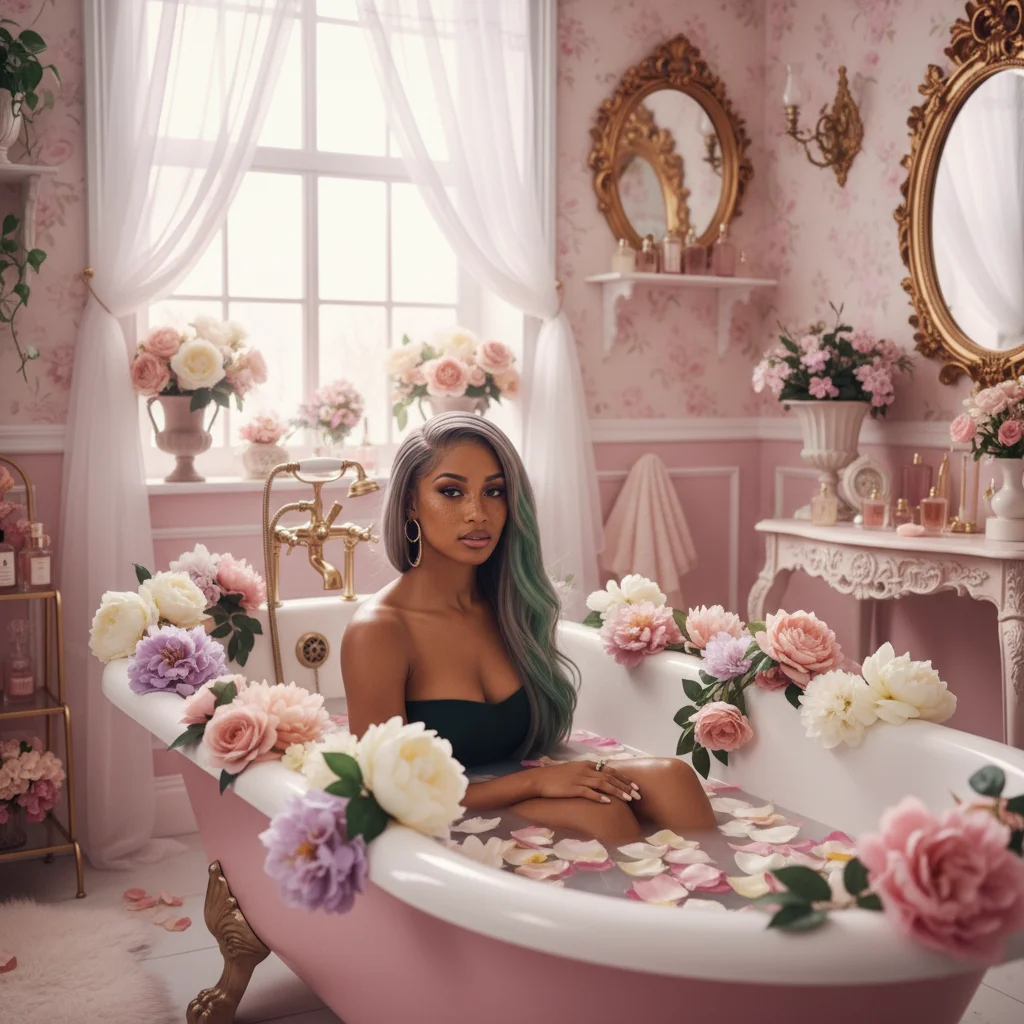 Showcase - Pink Bathtub Fashion