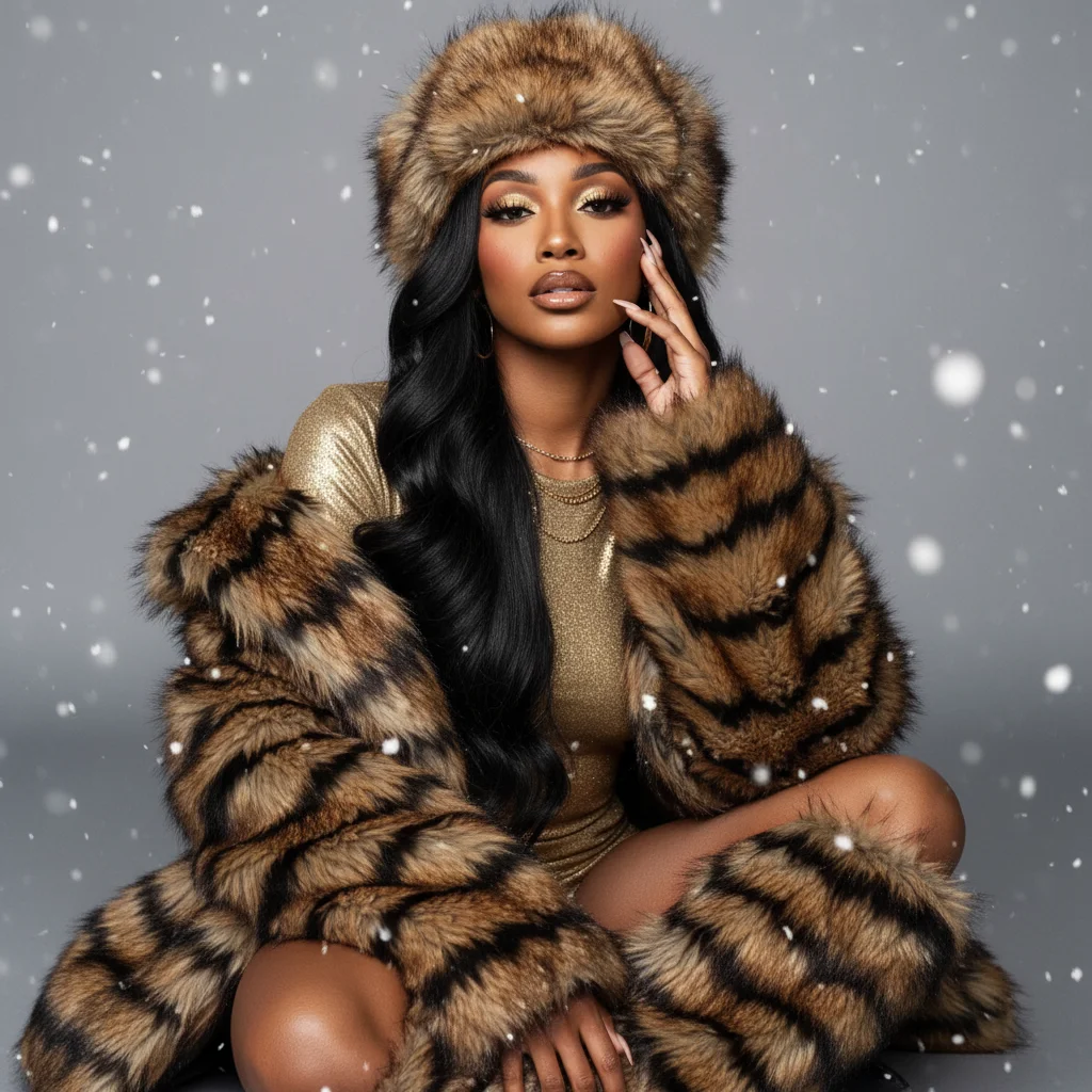 Showcase - Winter Glamour Gold Fur